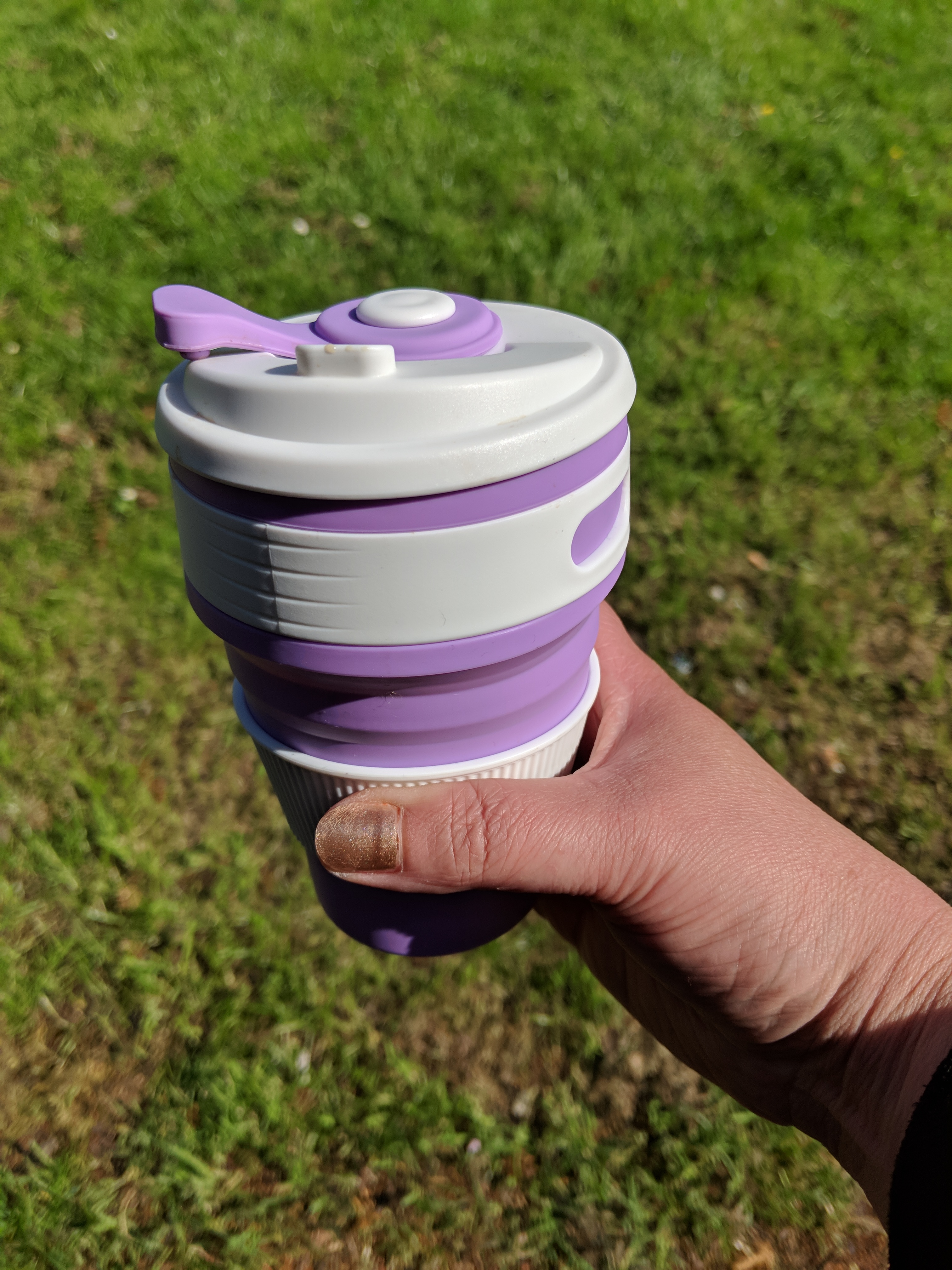 collapsible coffee cup